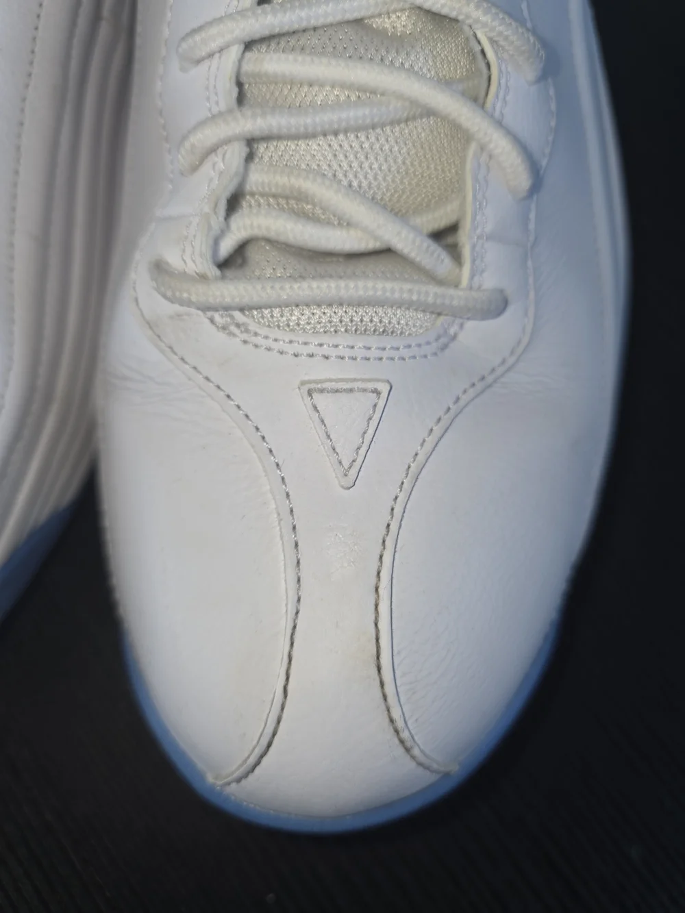 Air Jordan Men's White and Light Blue Basketball Shoes